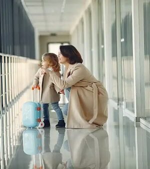 Departure Fast Track with Lounge for Mother & Child DXB T3